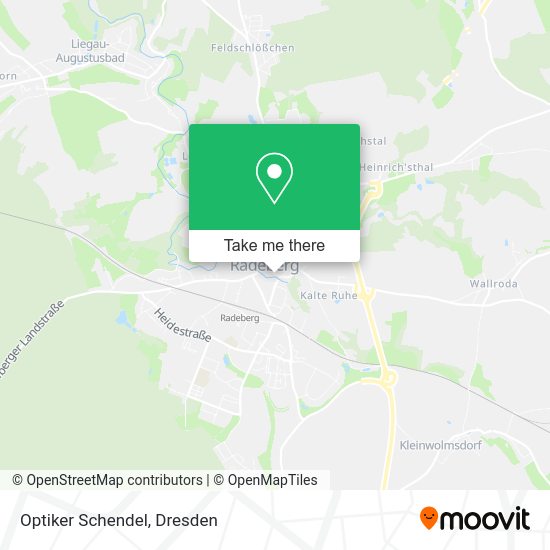 Карта Optiker Schendel