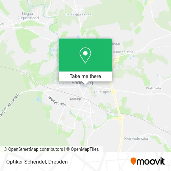 Карта Optiker Schendel