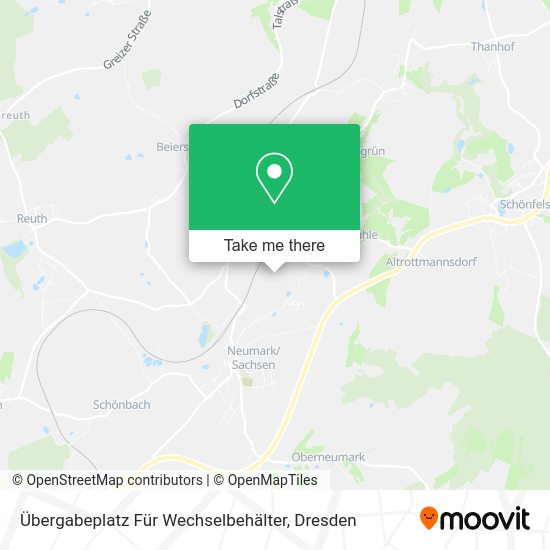 Карта Übergabeplatz Für Wechselbehälter