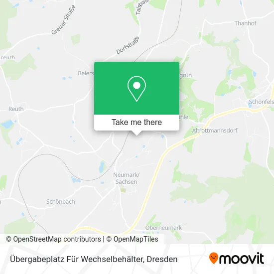 Карта Übergabeplatz Für Wechselbehälter