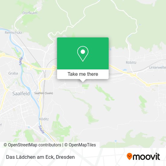 Карта Das Lädchen am Eck