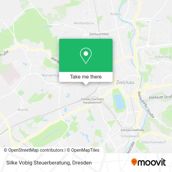 Карта Silke Vobig Steuerberatung