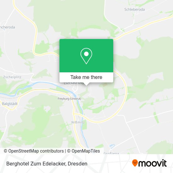 Карта Berghotel Zum Edelacker