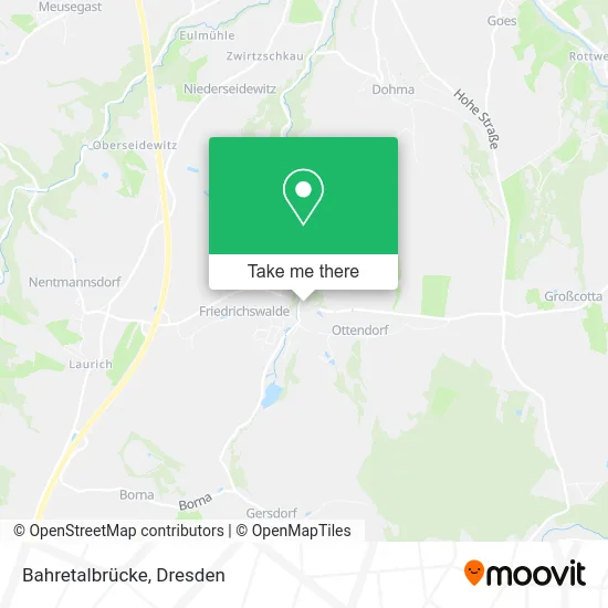 Карта Bahretalbrücke