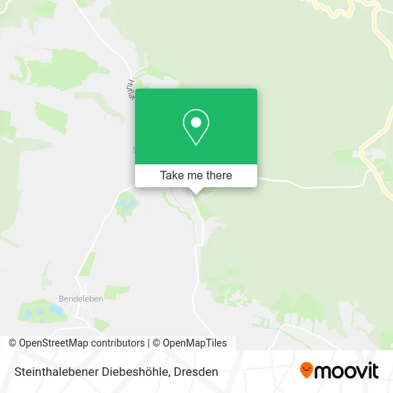 Карта Steinthalebener Diebeshöhle