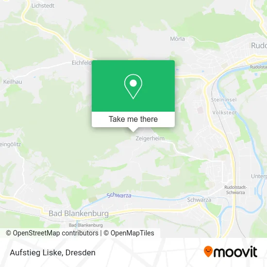 Карта Aufstieg Liske