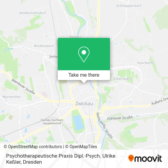 Карта Psychotherapeutische Praxis Dipl.-Psych. Ulrike Keßler