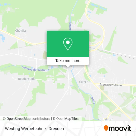 Карта Westing Werbetechnik