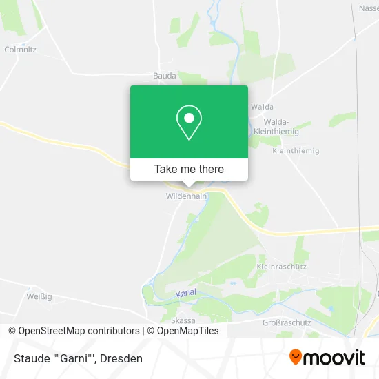 Карта Staude ""Garni""