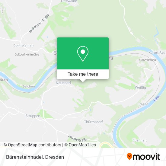 Карта Bärensteinnadel