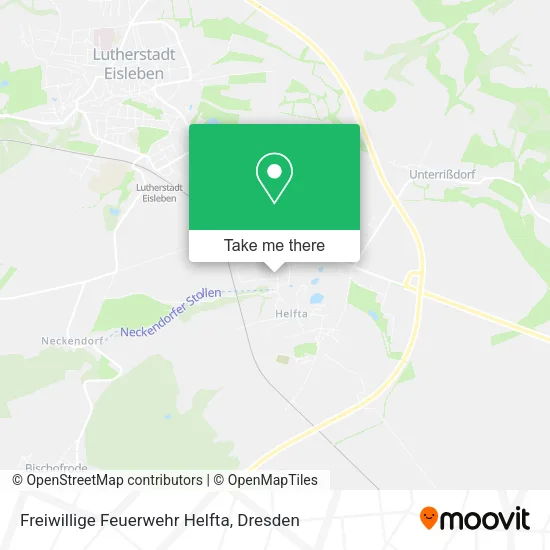 Карта Freiwillige Feuerwehr Helfta