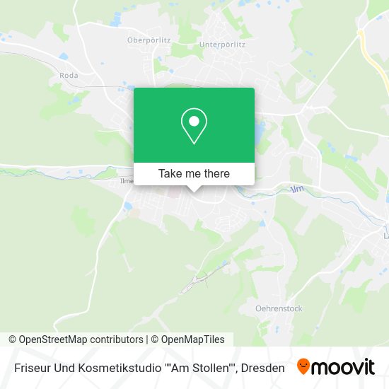 Карта Friseur Und Kosmetikstudio ""Am Stollen""