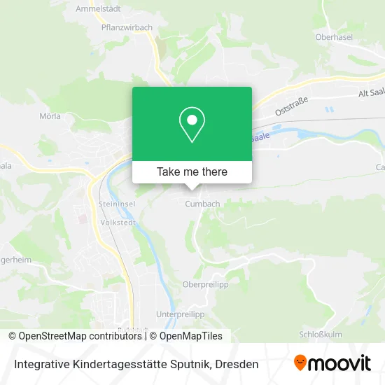 Карта Integrative Kindertagesstätte Sputnik