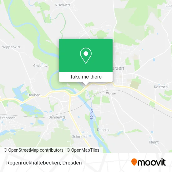 Карта Regenrückhaltebecken