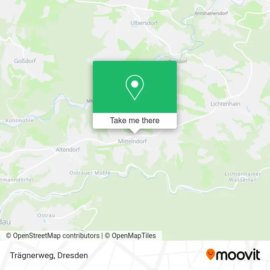 Карта Trägnerweg