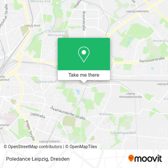Карта Poledance Leipzig