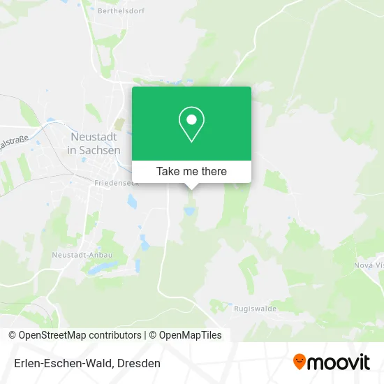 Карта Erlen-Eschen-Wald