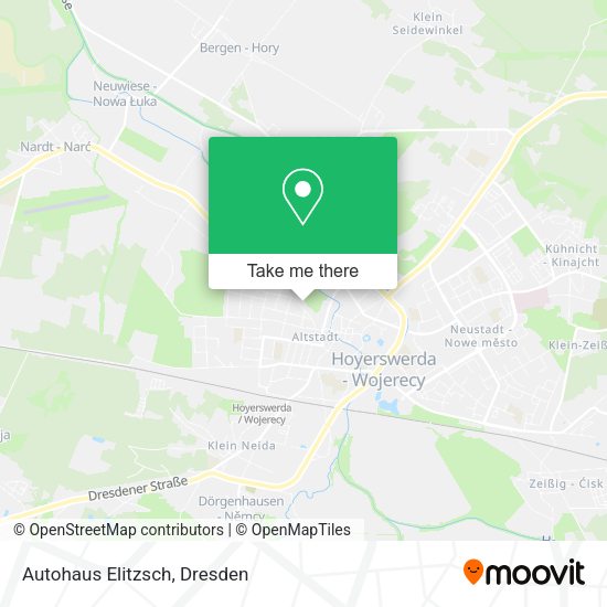 Карта Autohaus Elitzsch