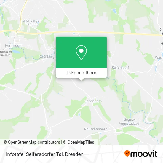 Карта Infotafel Seifersdorfer Tal