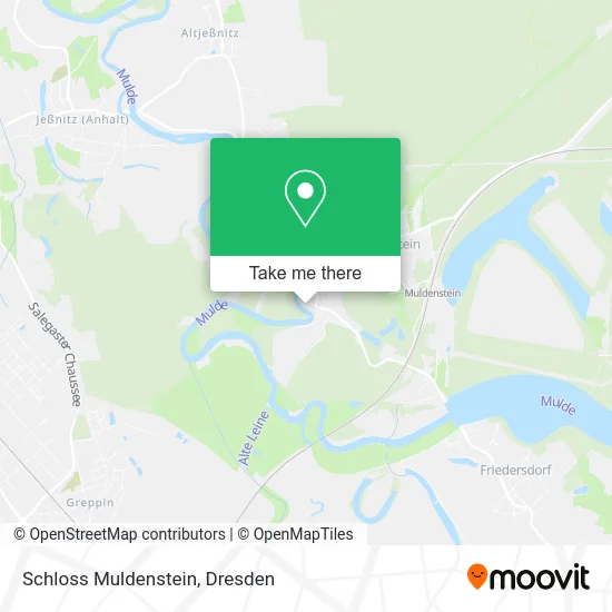 Карта Schloss Muldenstein