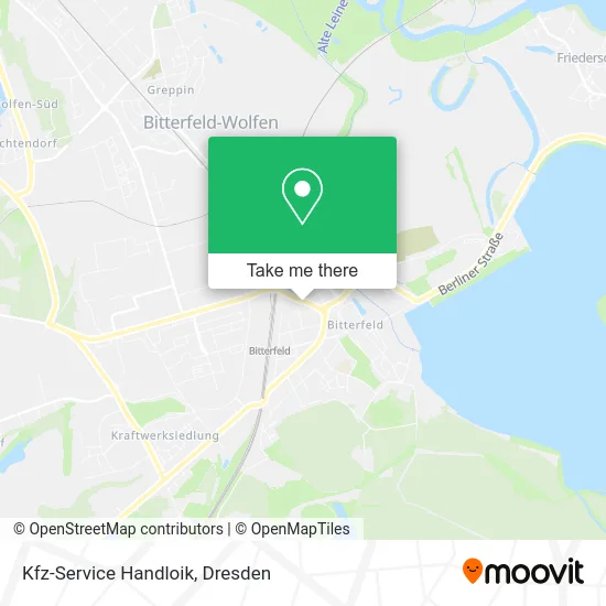 Карта Kfz-Service Handloik