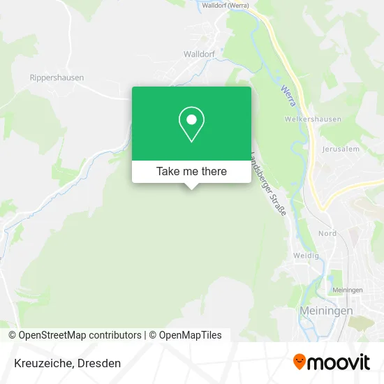 Карта Kreuzeiche