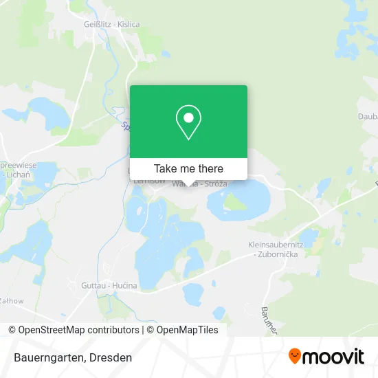 Карта Bauerngarten