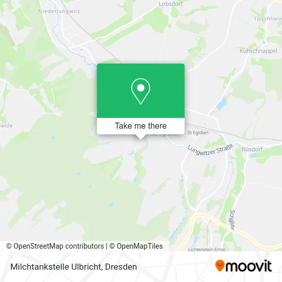 Карта Milchtankstelle Ulbricht