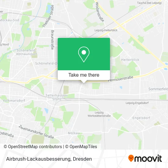 Карта Airbrush-Lackausbesserung