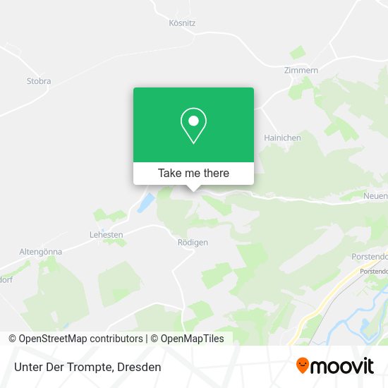 Карта Unter Der Trompte