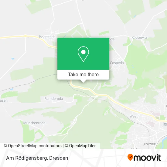 Карта Am Rödigensberg