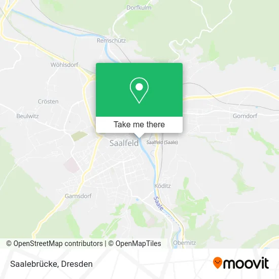 Карта Saalebrücke