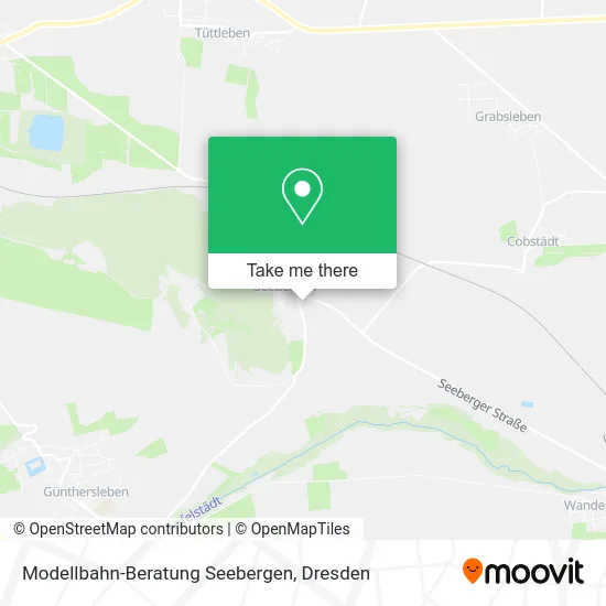Карта Modellbahn-Beratung Seebergen