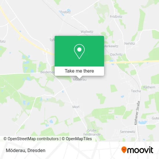 Карта Möderau