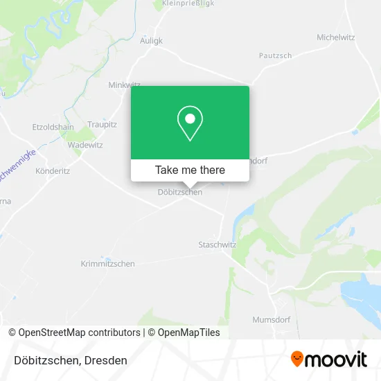Карта Döbitzschen