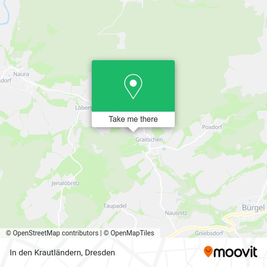 Карта In den Krautländern