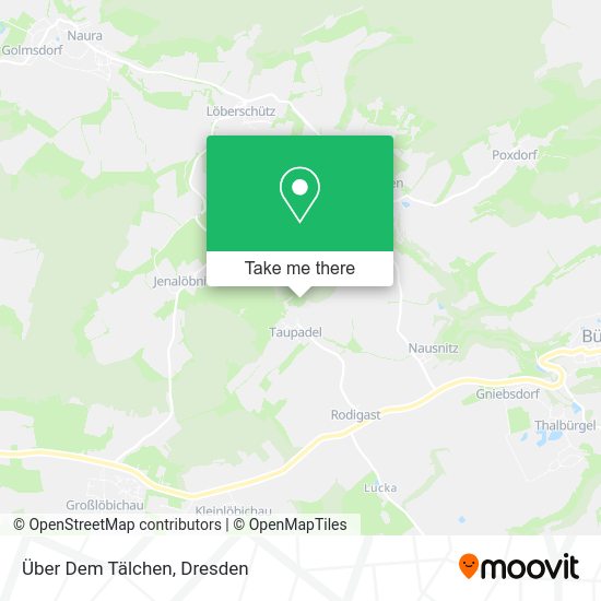 Карта Über Dem Tälchen