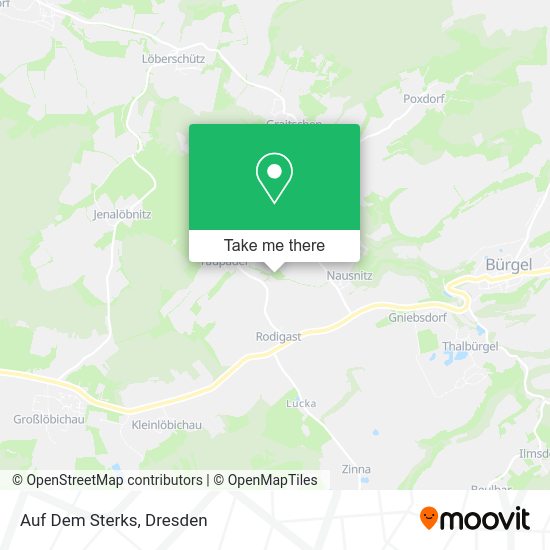 Карта Auf Dem Sterks
