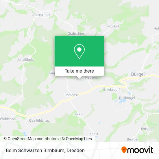 Карта Beim Schwarzen Birnbaum