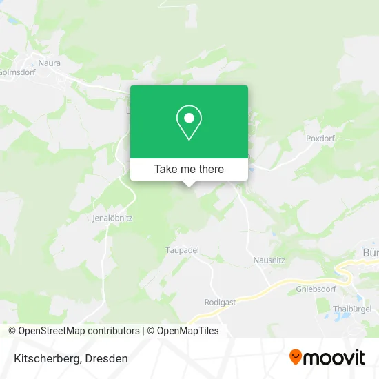 Карта Kitscherberg
