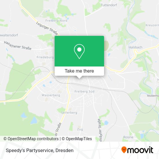 Карта Speedy's Partyservice