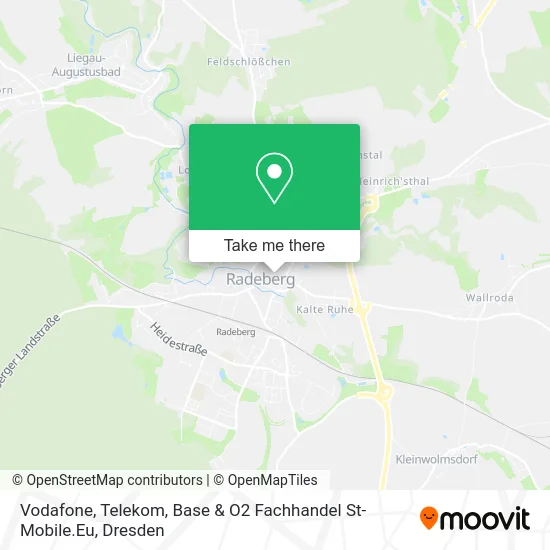 Карта Vodafone, Telekom, Base & O2 Fachhandel St-Mobile.Eu