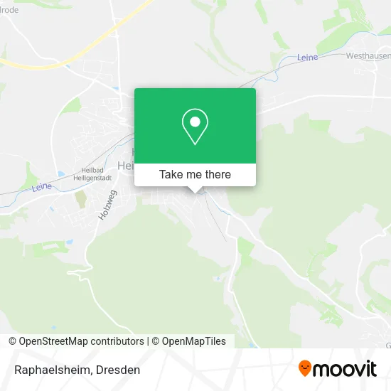 Raphaelsheim map