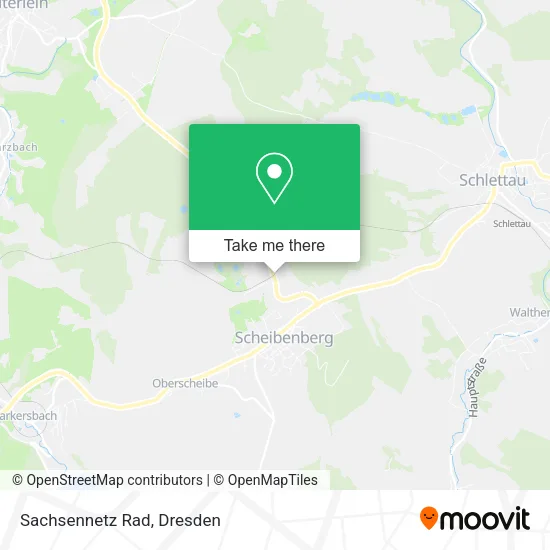 Карта Sachsennetz Rad