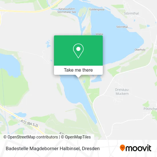 Карта Badestelle Magdeborner Halbinsel
