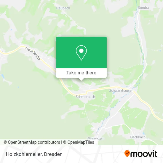 Карта Holzkohlemeiler