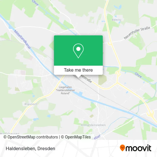 Карта Haldensleben