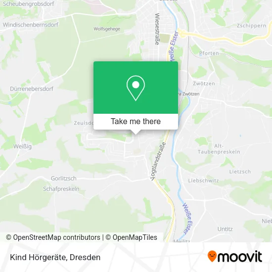 Карта Kind Hörgeräte