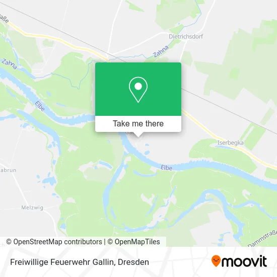 Карта Freiwillige Feuerwehr Gallin