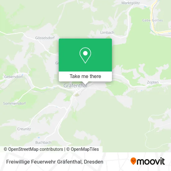 Карта Freiwillige Feuerwehr Gräfenthal